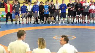 Wrestling  Ringen BrandenburgCup 2024 Jugend A U17 Freestyle Eröffnung [upl. by Nevur331]