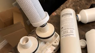 Culligan AC30 RO Change everything Reverse Osmosis Drinking Water System Filters Tank Tubing ORing [upl. by Tomi50]