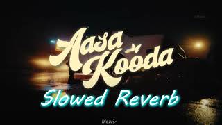 Aasa Kooda  Slowed Reverb [upl. by Mickie882]