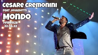 Concerto Cesare Cremonini  MONDO  FIRENZE 22062022  CREMONINI LIVE NEGLI STADI TOUR 2022 [upl. by Ettenahs]