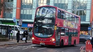 Soon to be SLN FRV LX11FHZ WVL425 Poplar all Saints to Mile end London TFL Route D7 GAL G2 [upl. by Romine928]