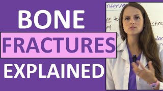 Bone Fractures Types Nursing Interventions Treatment Signs and Symptoms NCLEX [upl. by Idnod930]