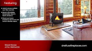 Jotul  Wood Stoves  Dreifuss Fireplaces [upl. by Yessej]