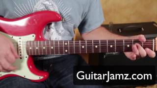 Jimi Hendrix Blues Guitar Lesson plus 2 Backing Tracks By Marty Schwartz [upl. by Canty]