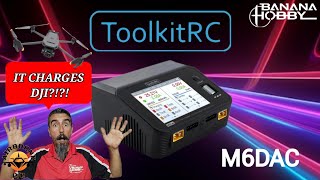 A DJI Charger Review and How to Use ToolkitRC M6DAC Battery Charger [upl. by Nolham503]