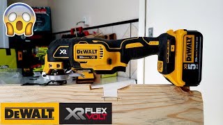 A melhor de todas DeWalt Multi Ferramenta oscilante a bateria XR 20v DCS355 [upl. by Hgieleak]