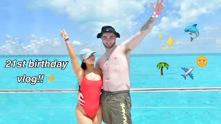 SPEND OUR 21st BIRTHDAY TOGETHER CANCUN VLOG [upl. by Duma]