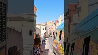 Italys Hidden Gem 👉 PROCIDA Walking Tour italy walkingtour procida [upl. by Cyrillus]