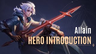 Allain Hero Introduction Guide  Arena of Valor  TiMi Studios [upl. by Boggs]