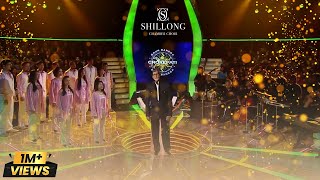 Medley with Amitabh Bachchan  Shillong Chamber Choir amp Amitabh Bachchan KBC 6 [upl. by Airehtfele]