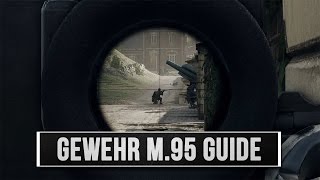 Battlefield 1  Gewehr M95 Waffen Guide  Beste Nahkampf Sniper [upl. by Rossner]