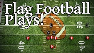 6 on 6 flag football plays how to video [upl. by Jak]