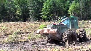 John Deere 648GIII Skidder Driving [upl. by Carie]