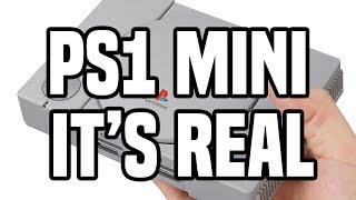 Sony Copied Nintendo PS1 MINI IS REAL PLAYSTATION CLASSIC SURPRISE REVEAL [upl. by Araeit]