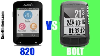 GARMIN EDGE 820 VS WAHOO ELEMNT BOLT Review 2018 Why I stopped Using the Garmin [upl. by Ahseuqal]