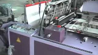 FREE TENSION SEALING PERFORATED BAGS ON ROLL MAKING MACHINE MFTW  32 [upl. by Flavian]