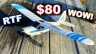 80 RC Airplane READY TO FLY for Beginner  Volantex Super Cub 500  TheRcSaylors [upl. by Aria392]