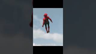 SpiderMan Homecoming  Elevator Rescue Scene spiderman marvel shorts [upl. by Aiuqram]