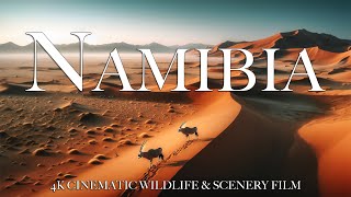 Namibia 4K  Cinematic Wildlife Film  Scenic Relaxation [upl. by Siloum115]