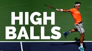 How To Handle High Backhands In Tennis [upl. by Bohrer]