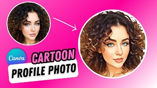 Transform Your Look How to Cartoon Yourself in Canva [upl. by Orford]