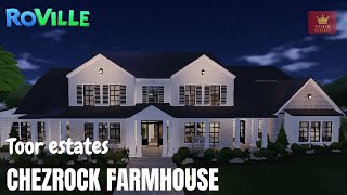 Roville House Codes Exploring Chezrock Farmhouse on Virtual Tour🏡  Toor estates  Roblox [upl. by Heman]