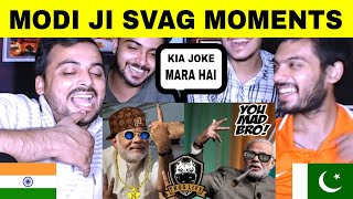 Pakistan React on  Baap Of Sarcasm  Narendra Modi  Modi Ji Savage Moments  Modi sense of Humor [upl. by Namlak]