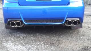 2012 Subaru WRX STI  Invidia Exhaust Sound Clip [upl. by Nomsed]