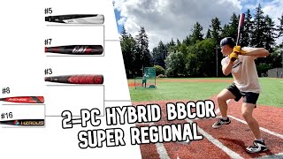 2pc Hybrid Bat Madness Super Regional  VICTUS NOX vs CAT 9 CONNECT  SELECT PWR vs AXE or HZRDUS [upl. by Garretson]