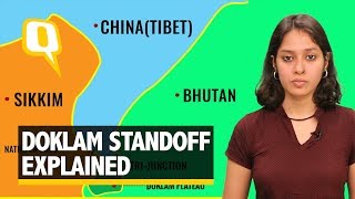 Doklam Standoff Explained Who’s Involved and Why Is India Afraid  The Quint [upl. by Hereld368]