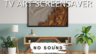 TV Art Screensaver  Fall Inspo  1 Image  3 Hr  No Sound  Wall Art TV  DIY Framed TV [upl. by Alcott282]