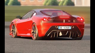 Ferrari F430 Scuderia NR at Top Gear Testing [upl. by Byers115]