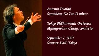 Dvořák Symphony No7 in D minor  Chung  Tokyo Philharmonic Orchestra [upl. by Treat461]