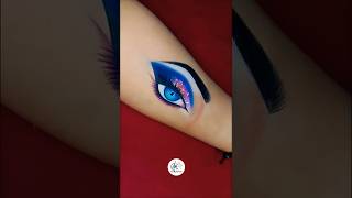 Eyemakeup 🩵🩵🩵🩵♥️ shorts ytshorts makeup love [upl. by Eelrak62]