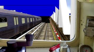 OpenBVE R68 D Train from Grand St to Pacific St 720p HD [upl. by Nahtaneoj]