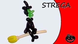 Palloncini modellabili  La Strega  Speciale Halloween [upl. by Panthea]