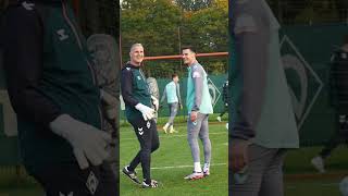 ÄRGER AUF DEM TRAININGSPLATZ 😰 bundesliga werderbremen [upl. by Yentrok]