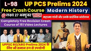 UPPCS Pre 2024 Free Course by decodeexam L89 Modern HistoryRevolutionary nationalism in India [upl. by Teplitz]