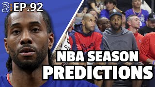 NBA Season Predictions  3 the Hardaway [upl. by Minier553]