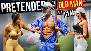 Elite Powerlifter Pretended to be an OLD MAN CLEANER 6  Anatoly GYM PRANK [upl. by Federico856]