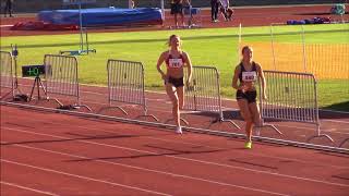 UM Friidrett 2017 800m Jenter 17 år [upl. by Eelanej]