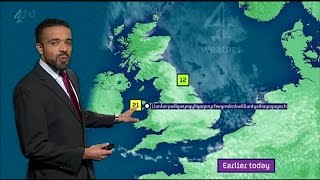 WATCH Weatherman easily pronounces 58letter town [upl. by Ahsla]