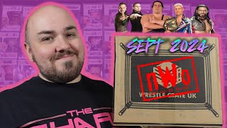 Opening the September 2024 WRESTLE CRATE UK Wrestling Subscription Mystery Box [upl. by Nairrot]