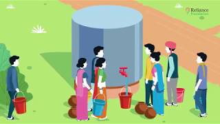 Reliance Foundation How to create Ferro cement water tanks [upl. by Florette679]