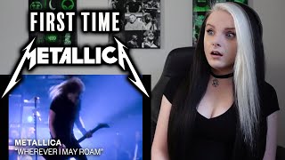 FIRST TIME listening to Metallica  Wherever I May Roam Official Music Video REACTION [upl. by Easter]