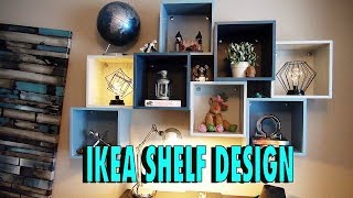 Designing IKEA EKET Shelves 🔨  BB Renos 004 [upl. by Raimes]