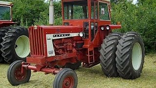 Low Hour IHC 806 Diesel Tractors Sold for Big  on Minnesota Auction [upl. by Nwahshar]