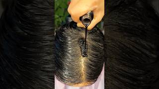 🔥Powerful Hair Oil For Long Thick Hair  Safed Baal Kala Karne Ka Nuskha shorts [upl. by Srednas]