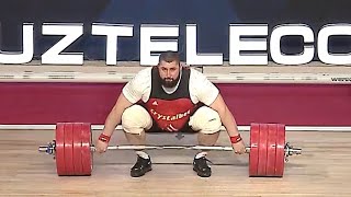 225 kg SNATCH  ALL TIME WORLD RECORD  Lasha TALAKHADZE  2021 World Weightlifting [upl. by Stanfill]