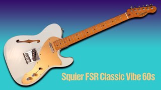 Fender Squier FSR Classic Vibe 60s Thinline Telecaster fender fendersquier fendertelecaster [upl. by Innej]